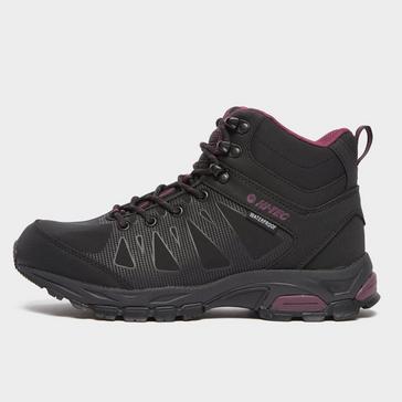 Black Hi Tec Women’s Raven Mid Waterproof Hiking Boot