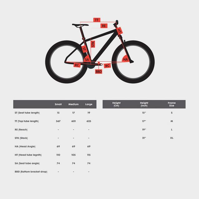 Bicycle Size Chart - Jamis Bicycles