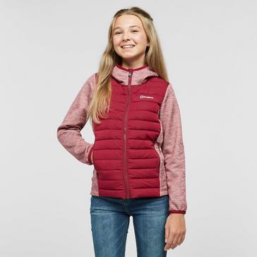 Purple Berghaus Kids’ Hybrid Jacket