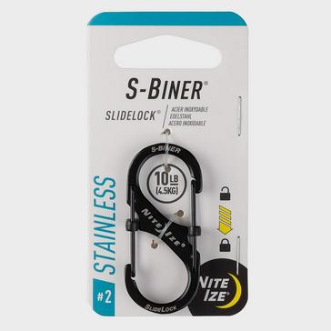 Black Niteize Slidelock S-Biner 2