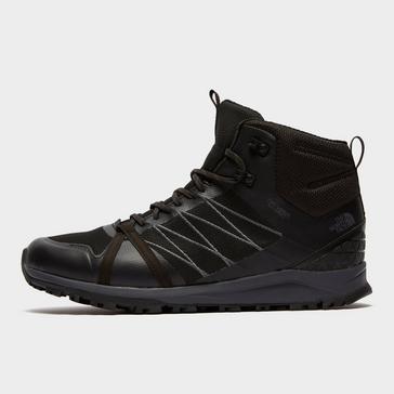 Black The North Face Men's Litewave Fastpack II DryVent™ Mid Hiking Boots