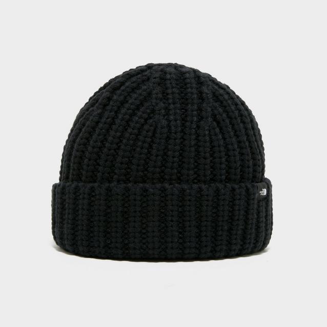 North face outlet black beanie