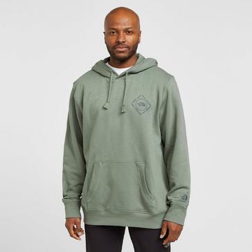 Green The North Face Mens Himalayan Bottle Hoodie Green