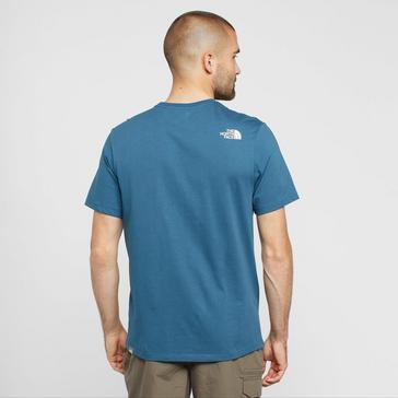 Blue The North Face Men’s Mountain Line T-Shirt