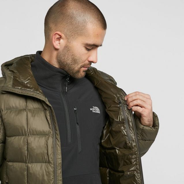 North face kabru on sale hooded down jacket