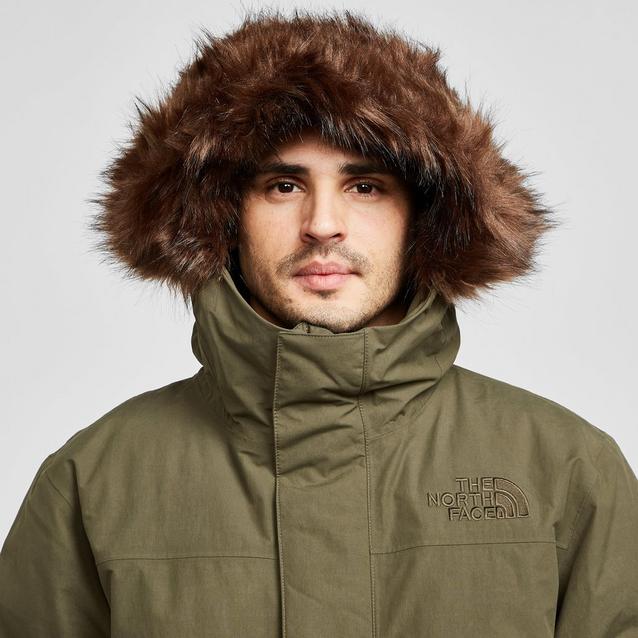 North face shop arctic parka green