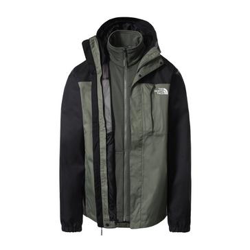 Grey The North Face Men's Quest Triclimate Jacket