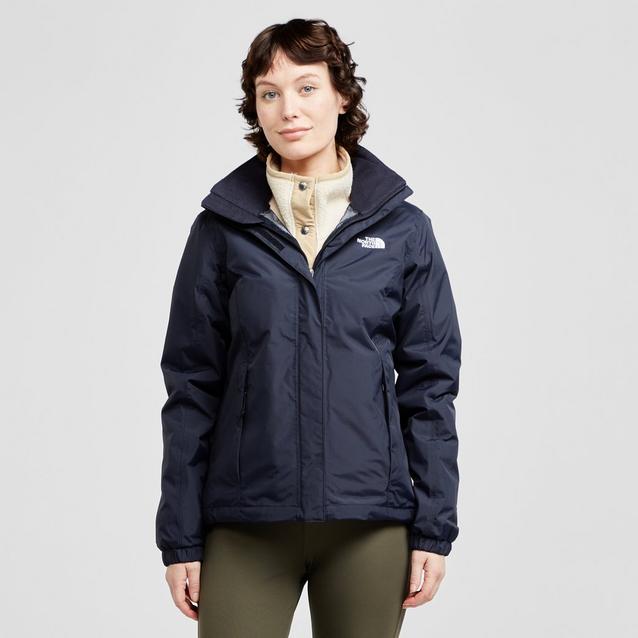 Navy The North Face Women’s Resolve Waterproof Jacket image 1