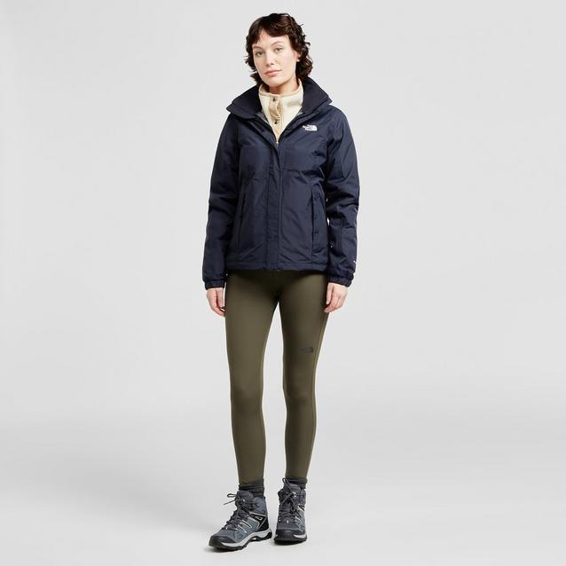 North face waterproof on sale down jacket women's