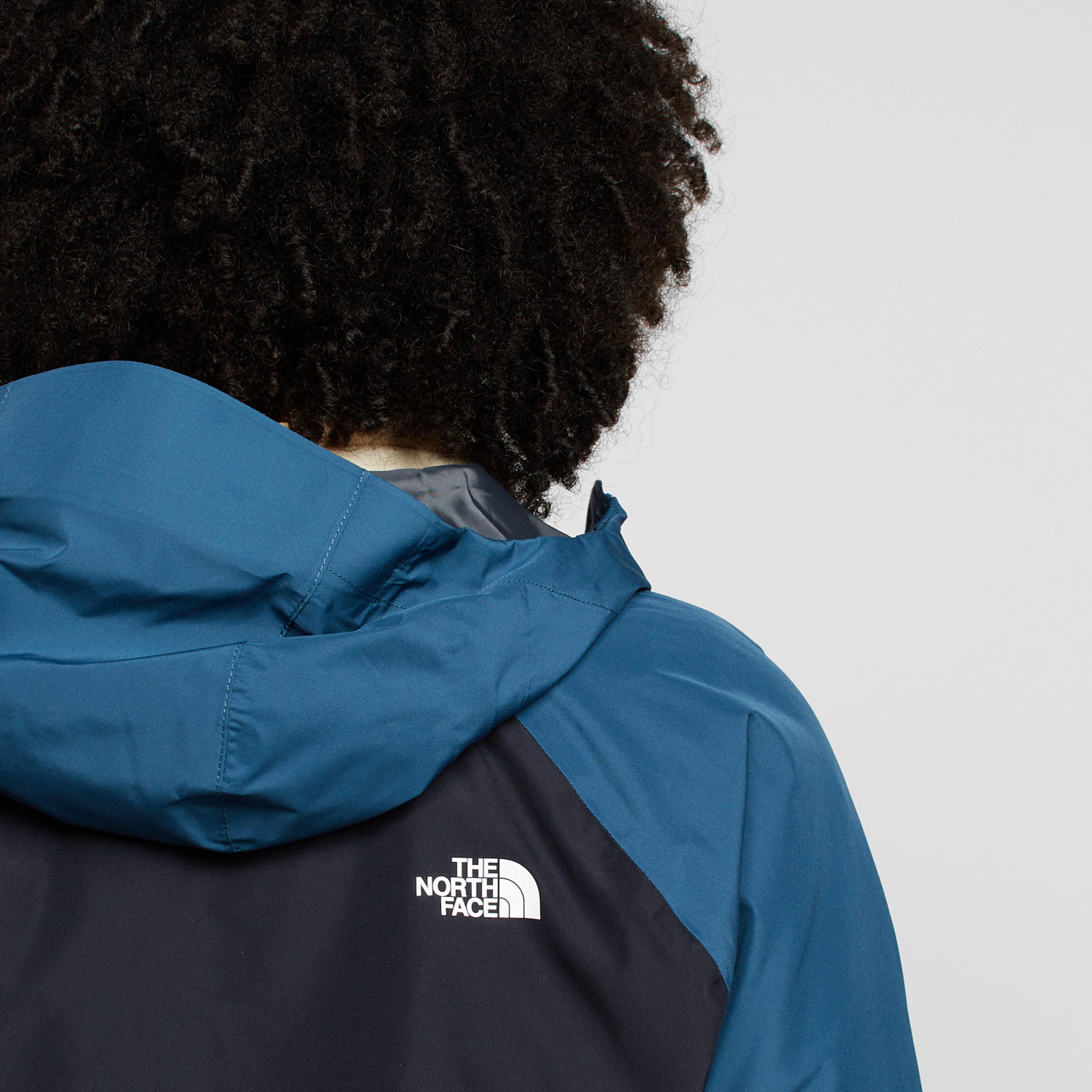 north face navy blue jacket