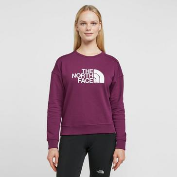Purple The North Face Women’s Drew Peak Crew Sweater