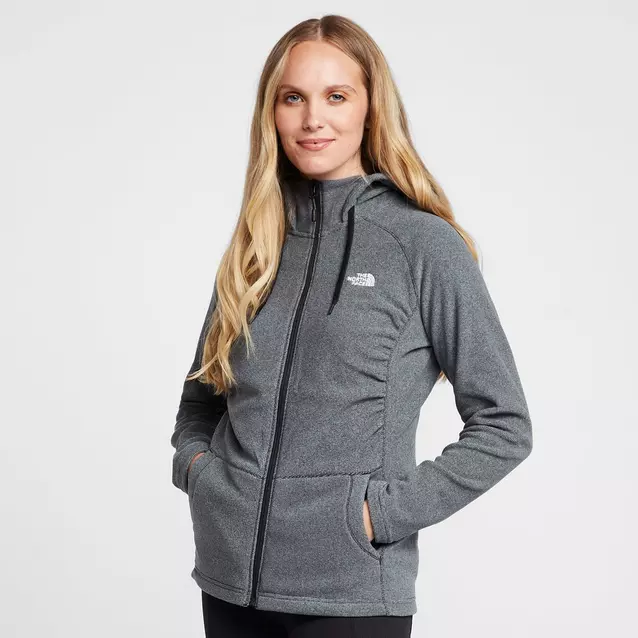 The north face mezzaluna full zip shop hoodie