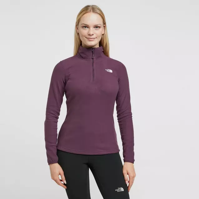 North face clearance women's purple fleece