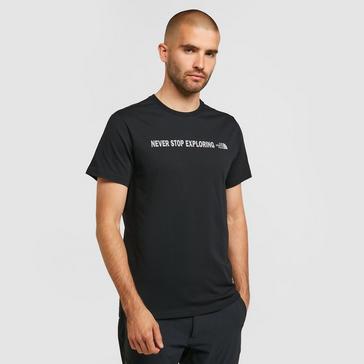 Black The North Face Men’s Open Gate Short Sleeve T-Shirt