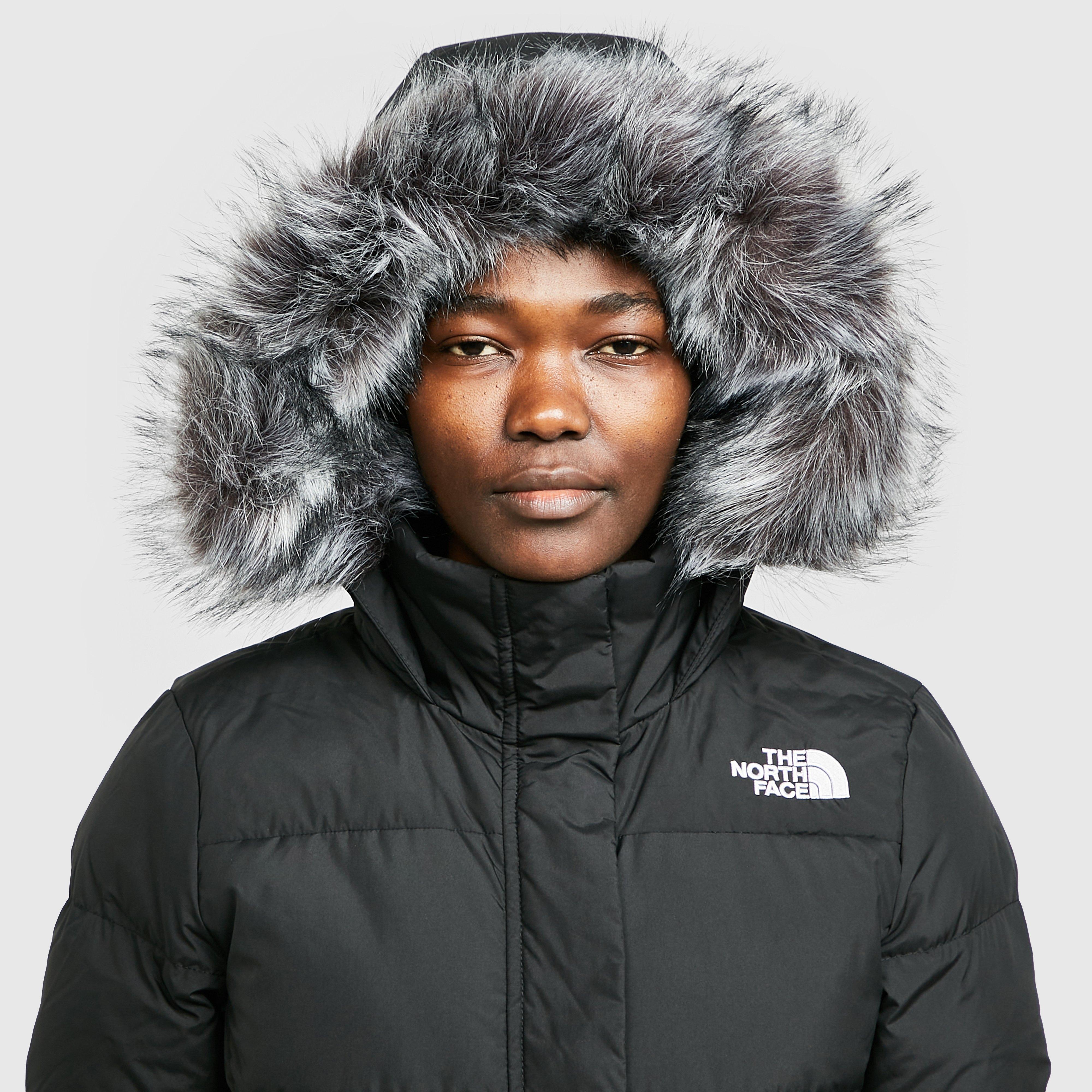 north face women's gotham parka black