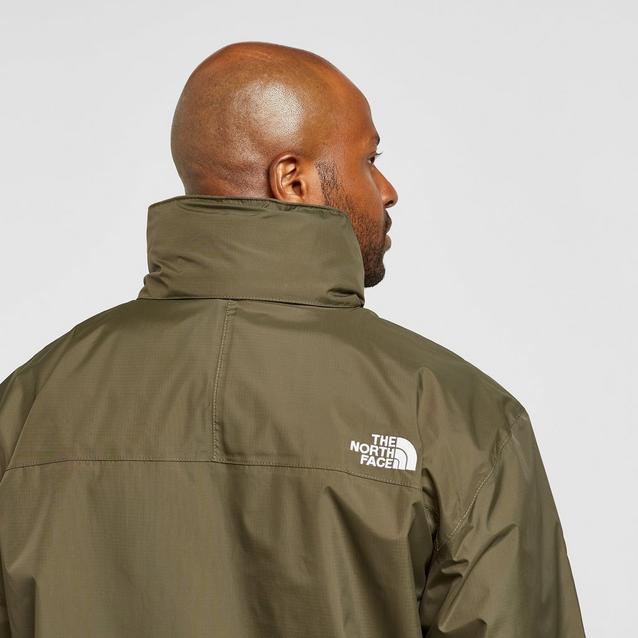 North face outlet khaki jacket mens