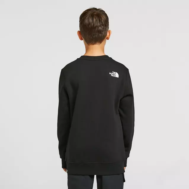 North face box crew sweatshirt junior hotsell