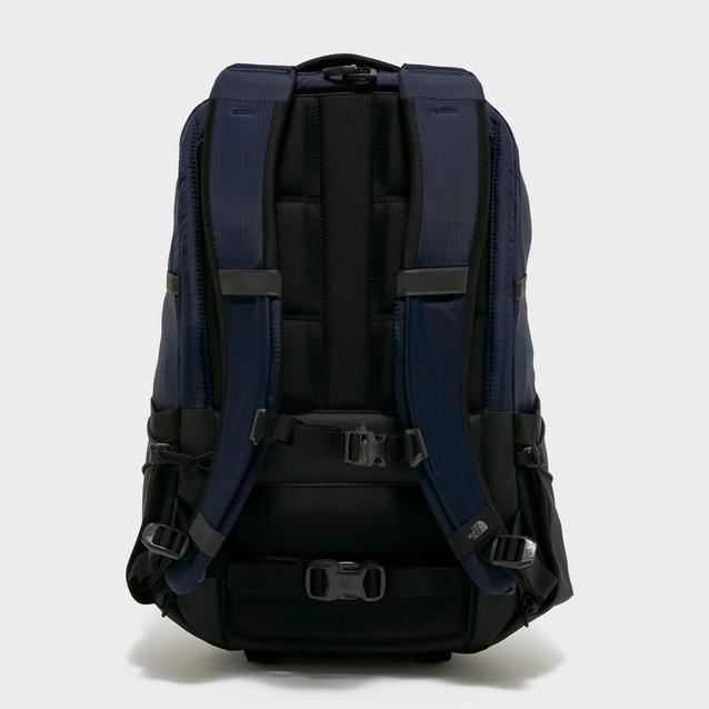 North face navy sales blue backpack