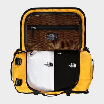 Gold The North Face Base Camp Duffel Bag (Small)