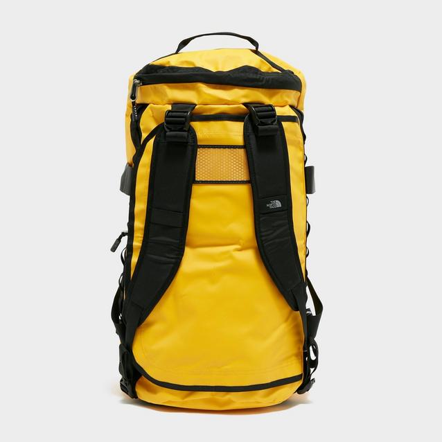 North face duffel on sale bag medium yellow