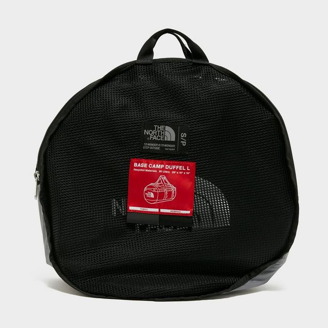 North face duffel sale bag red