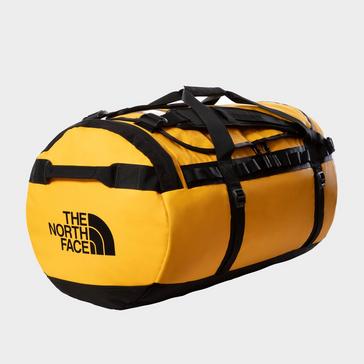 Gold The North Face Base Camp Duffel Bag (Large)