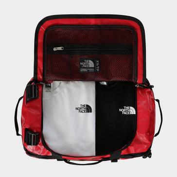 RED The North Face Base Camp Duffel Bag (Extra Small)