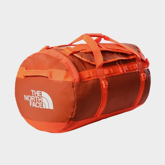 North face shop duffel orange