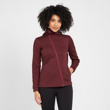 Dark Pink North Ridge Women's View Full Zip Hoodie