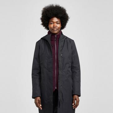 Womens black store walking coat