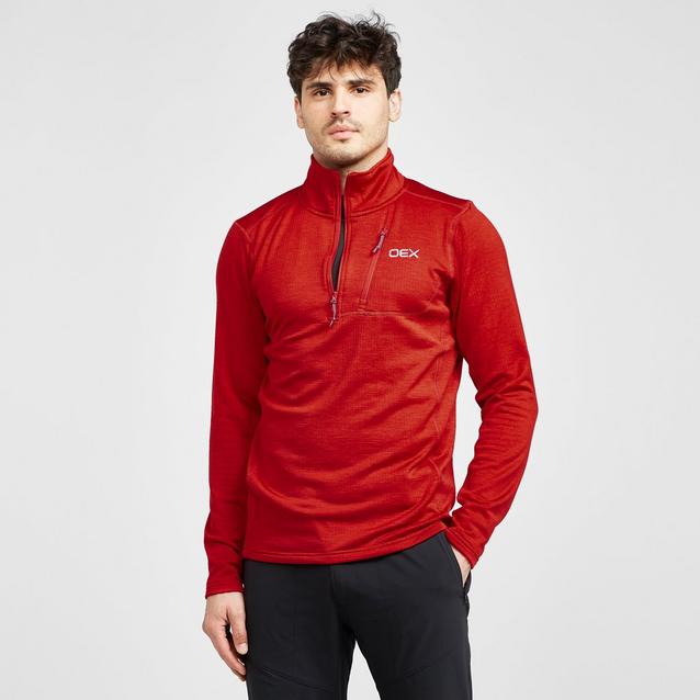 OEX Men's Basalt Alpine Half Zip Top | Ultimate Outdoors