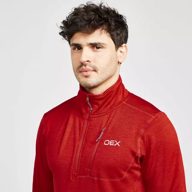OEX Men's Basalt Alpine Half Zip Top | Ultimate Outdoors