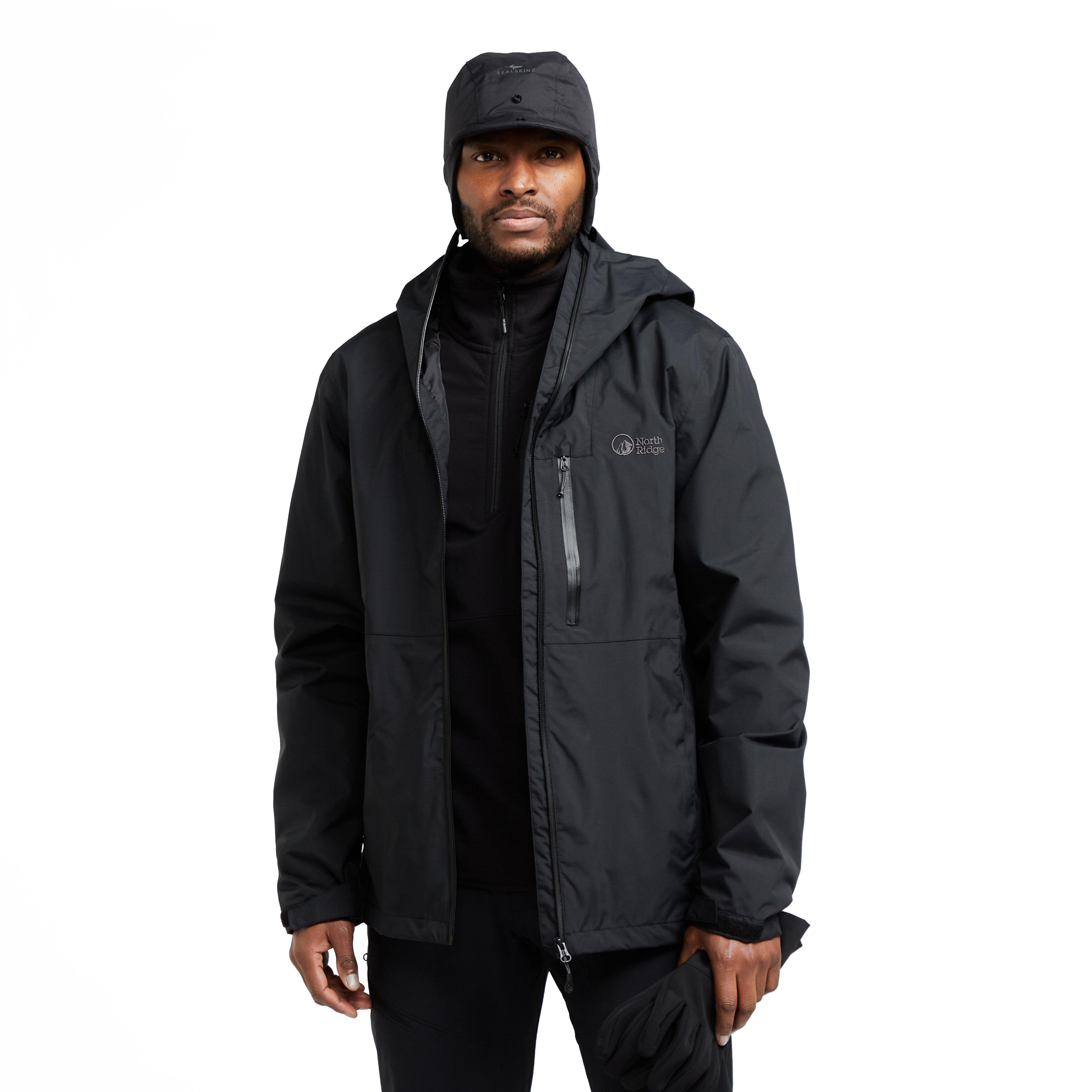 North Ridge Men’s Waterproof Comfortable Shoalwater 2.0 Jacket with Peaked Hood