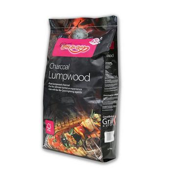 Black BAR BE QUICK Lumpwood Charcoal 2.7kg