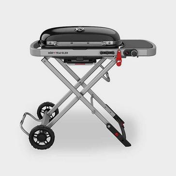 Black Weber Traveler Gas Barbecue