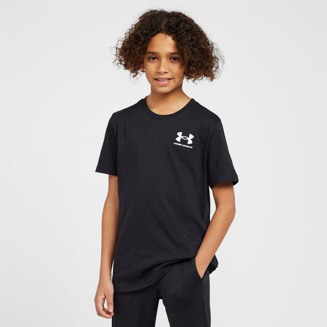 Under Armour Kids’ Sportstyle Left Chest Short Sleeve Tee | Millets