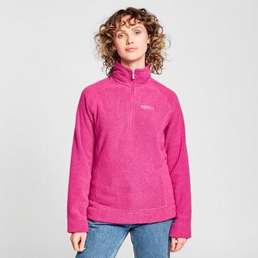 Pink Craghoppers Women’s Ambra Half-Zip Fleece