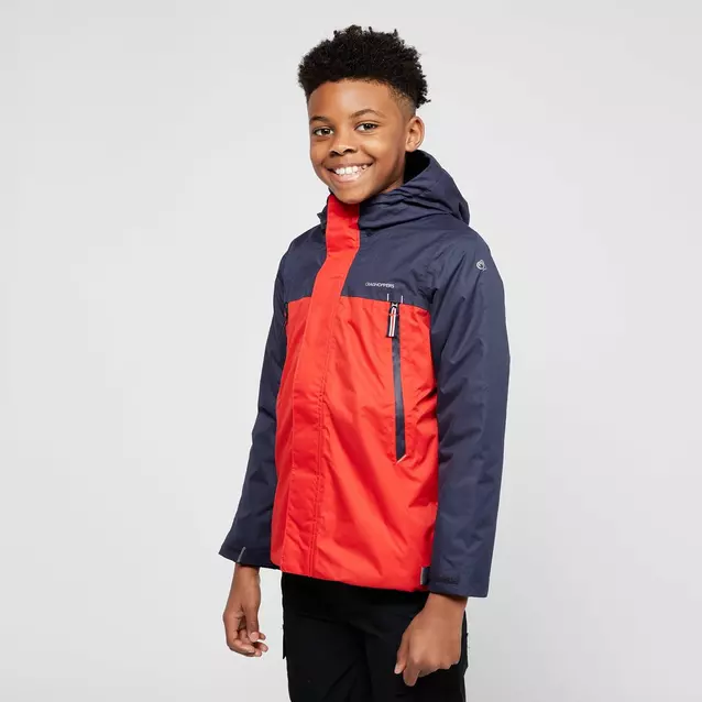 Boys red store waterproof jacket