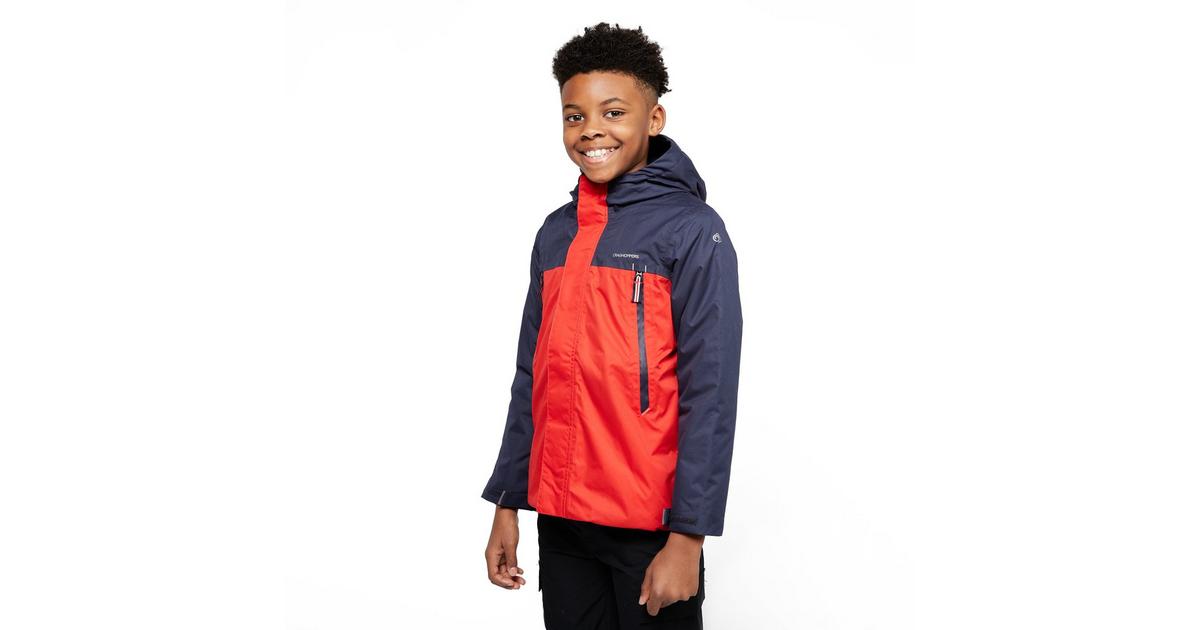 Boys red waterproof jacket hot sale