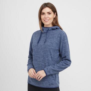 NAVY Peter Storm Women's Marl Fleece Hoodie