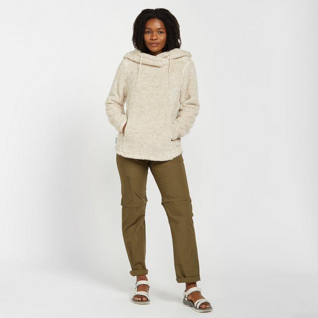 North face women's on sale crescent hooded pullover