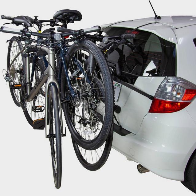 3 bike trunk store rack