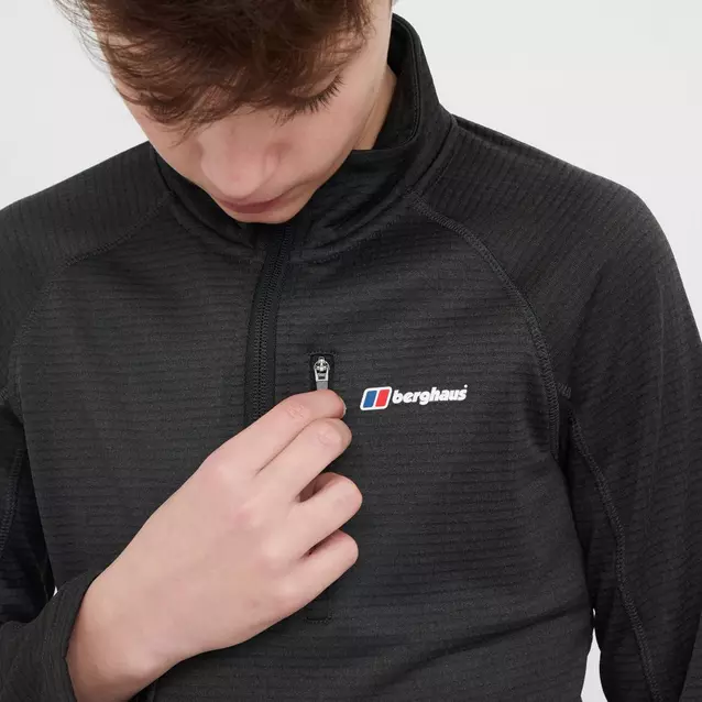 Berghaus Kids Half Zip Grid Fleece Millets
