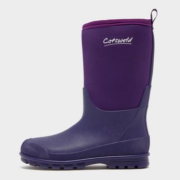 Purple COTSWOLD Kids' Hilly Welly