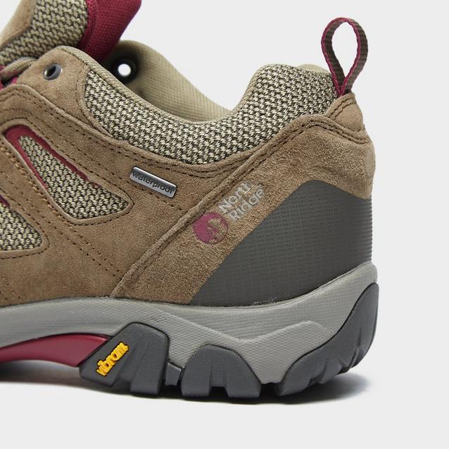 North Ridge Women’s Thirlmere Waterproof Walking Shoes Blacks