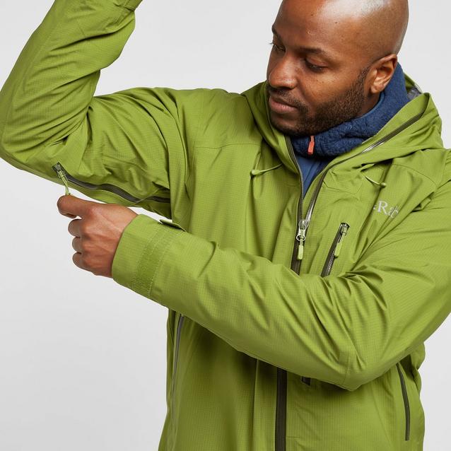 Mens green rab jacket hotsell