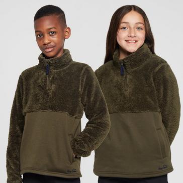 Khaki Peter Storm Kids’ Bobbly Half-Zip Fleece