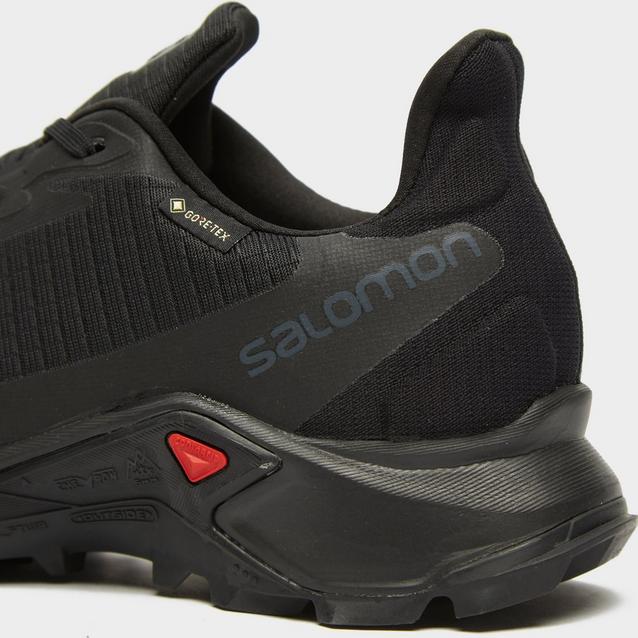 Salomon Men's Alphacross 3 GoreTex Trail Running Shoe Blacks