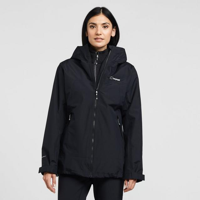 Black Berghaus Women's Stormcloud Prime Waterproof Jacket image 1