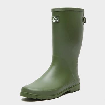 Green Peter Storm Men's Adjustable Tall Wellies